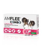 Amflee Combo Dog spot-on soluție antiparazitară câini 3 pipete Combo Dog spot-on soluție antiparazitară câini 2-10 kg 3 pipete