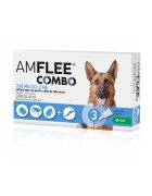 Amflee Combo Dog spot-on soluție antiparazitară câini 3 pipete Combo Dog spot-on soluție antiparazitară câini 20-40 kg 3 pipete