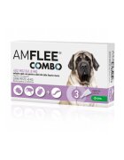 Amflee Combo Dog spot-on soluție antiparazitară câini 3 pipete Combo Dog spot-on soluție antiparazitară câini 40-60 kg 3 pipete