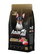 ANIMALL Small Breed XS-S Curcan și Miel hrană uscată câini 700g