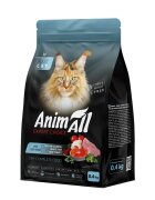 ANIMALL Somon și Curcan hrană uscată pisici 1.5kg