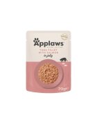 Applaws File Ton și Somon plic hrană umedă pisici (în aspic) 70g File Ton și Somon plic hrană umedă pisici (în aspic) bax 70g x 16buc