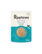Applaws Kitten Ton plic hrană umedă pisici junior (în supă) 50g Kitten Ton plic hrană umedă pisici junior (în supă) bax 50g x 12buc