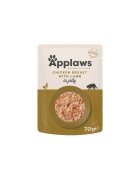 Applaws Piept Pui și Miel plic hrană umedă pisici (în aspic) 70g Piept Pui și Miel plic hrană umedă pisici (în aspic) bax 70g x 16buc