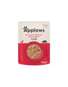Applaws Piept Pui și Vită plic hrană umedă pisici (în aspic) 70g Piept Pui și Vită plic hrană umedă pisici (în aspic) bax 70g x 16buc