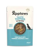 Applaws Taste Toppers Variety Selection XS-XL Carne și Ton plic hrană umedă fără cereale câini (în supă) multipack 85g x 6buc