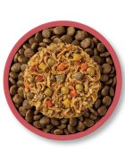 Applaws Taste Toppers XS-XL Pui și Ficat de Vită conservă hrană umedă câini (în supă) 156g
