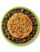 Applaws Taste Toppers XS-XL Pui și Legume conservă hrană umedă câini (în supă) 156g
