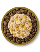 Applaws Taste Toppers XS-XL Pui și Mazăre plic hrană umedă fără cereale câini (în sos) 85g