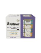 Applaws Variety Selection Pui și Ton conservă hrană umedă pisici (în supă) multipack 70g x12buc