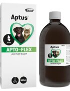 APTUS Apto-Flex Vet supliment sistem articular câini suspensie orală Apto-Flex Vet XS-XL supliment sistem articular câini și pisici flacon 200ml suspensie orală