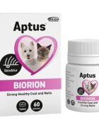 APTUS Biorion Vet supliment piele & blană câini comprimate Biorion Vet XS-XL supliment piele & blană câini și pisici cutie 60 comprimate