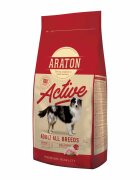 ARATON Active XS-XL Pasăre hrană uscată câini activitate intensă 15kg