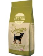 ARATON Junior XS-XL Pasăre hrană uscată câini junior 15kg