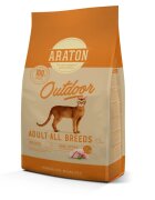 ARATON Outdoor Pui și Curcan hrană uscată pisici 15kg