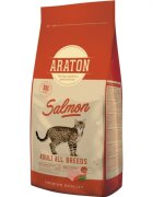 ARATON Somon hrană uscată pisici 15kg