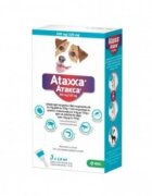 Ataxxa deparazitare externă câini pipetă repelentă 100 deparazitare externă câini pipetă repelentă S(4 - 10kg) 3buc