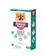 Ataxxa deparazitare externă câini pipetă repelentă 40 deparazitare externă câini pipetă repelentă XS(< 4kg) 3buc