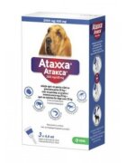 Ataxxa deparazitare externă câini pipetă repelentă 400 deparazitare externă câini pipetă repelentă M-XL(25 - 40kg) 3buc