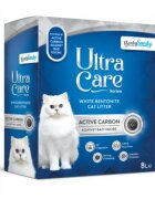 BENTY SANDY Ultra Care Active Carbon neparfumat așternut igienic pisici granule bentonită aglomerant neutralizare mirosuri 8l