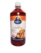 BEST4PETS Ulei de Somon Salbatic XS-XL câini și pisici piele & blană sistem cardio-vascular 1l