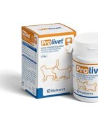 Bioiberica Prolivet Cats and Small Dogs supliment sistem hepatic câini comprimate Prolivet Cats and Small Dogs XS-S supliment sistem hepatic câini și pisici flacon 30 comprimate
