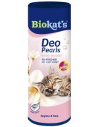 BIOKAT'S Deo Pearls Baby Powder odorizant litieră pisici Talc 700g