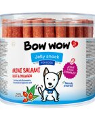 Bow Wow Mini Salami Colagen XS-XL Vită găletușa recompense câini sistem articular obezitate 1.2kg