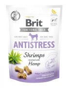 Brit Care Functional Snack Antistress Creveți cu Cânepă recompense funționale fără cereale câini antistres 150g