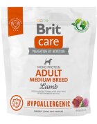 Brit Care Hypoallergenic M Miel hrană uscată monoproteică câini sistem imunitar & alergii Care Hypoallergenic Adult Medium Breed M Miel hrană uscată monoproteică câini sistem imunitar & alergii 1kg