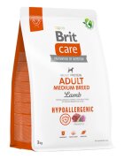 Brit Care Hypoallergenic M Miel hrană uscată monoproteică câini sistem imunitar & alergii Care Hypoallergenic Adult Medium Breed M Miel hrană uscată monoproteică câini sistem imunitar & alergii 3kg