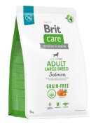 Brit Care L-XL Somon hrană uscată fără cereale câini piele & blană Care Grain-Free Adult Large Breed L-XL Somon hrană uscată fără cereale câini piele & blană 3kg