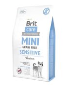 Brit Care Mini Sensitive XS-S Vânat hrană uscată fără cereale câini sensibilităţi digestive 2kg