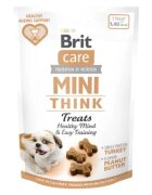 Brit Care Mini Think XS-S Curcan punguță recompense funcționale fără cereale câini sistem nervos & calmante 50g