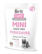 Brit Care Mini Yorkshire Somon hrană uscată fără cereale câini 400g