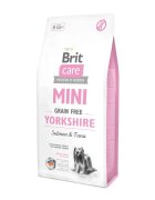 Brit Care Mini Yorkshire Somon hrană uscată fără cereale câini 7kg