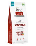 Brit Care Sensitive XS-XL Vânat hrană uscată fără cereale câini sistem digestiv 12kg