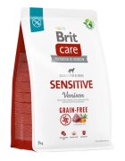 Brit Care Sensitive XS-XL Vânat hrană uscată fără cereale câini sistem digestiv 3kg