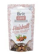 Brit Care Snack Hairball Rață recompense funcționale fără cereale pisici limitarea ghemurilor de blană 50g