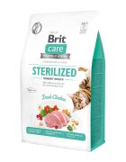 Brit Care Sterilized Urinary Health Pui hrană uscată fără cereale pisici sterilizate sensibilități urinare 2kg