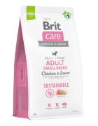 Brit Care Sustainable Digest & Relax XS-S Pui și Insecte hrană uscată câini sistem digestiv Care Sustainable Adult Small Breed XS-S Pui și Insecte hrană uscată câini sistem digestiv 7kg