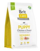 Brit Care Sustainable Digest & Relax XS-XL Pui și Insecte hrană uscată câini junior sistem digestiv Care Sustainable Puppy XS-XL Pui și Insecte hrană uscată câini junior sistem digestiv 3kg