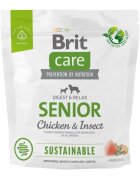 Brit Care Sustainable Digest & Relax XS-XL Pui și Insecte hrană uscată câini senior sistem digestiv Care Sustainable Senior XS-XL Pui și Insecte hrană uscată câini senior sistem digestiv 1kg