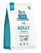 Brit Care XS-M Somon hrană uscată fără cereale câini piele & blană Care Grain-Free Adult XS-M Somon hrană uscată fără cereale câini piele & blană 3kg