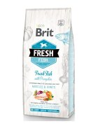 Brit Fresh Muscles & Joints Adult L-XL Pește cu Dovleac hrană uscată conținut redus cereale câini 12kg
