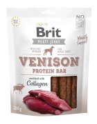 Brit Jerky Venison Protein Bar recompense câini Batoane proteice Vânat 200g