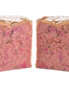 Brit Pate & Meat Somon conservă hrană umedă fără cereale câini (pate cu bucăți de carne) 800g