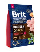 Brit Premium By Nature Adult Large Breed L Pui hrană uscată câini 3kg