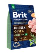 Brit Premium By Nature Junior Giant Breed XL Pui hrană uscată câini junior 3kg