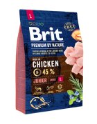 Brit Premium By Nature Junior Large Breed L Pui hrană uscată câini junior 3kg